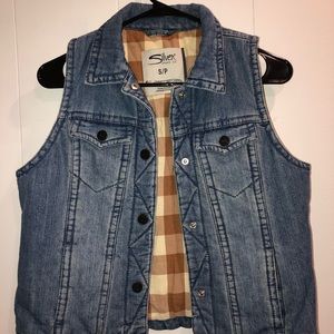Silver jean company jean company vest